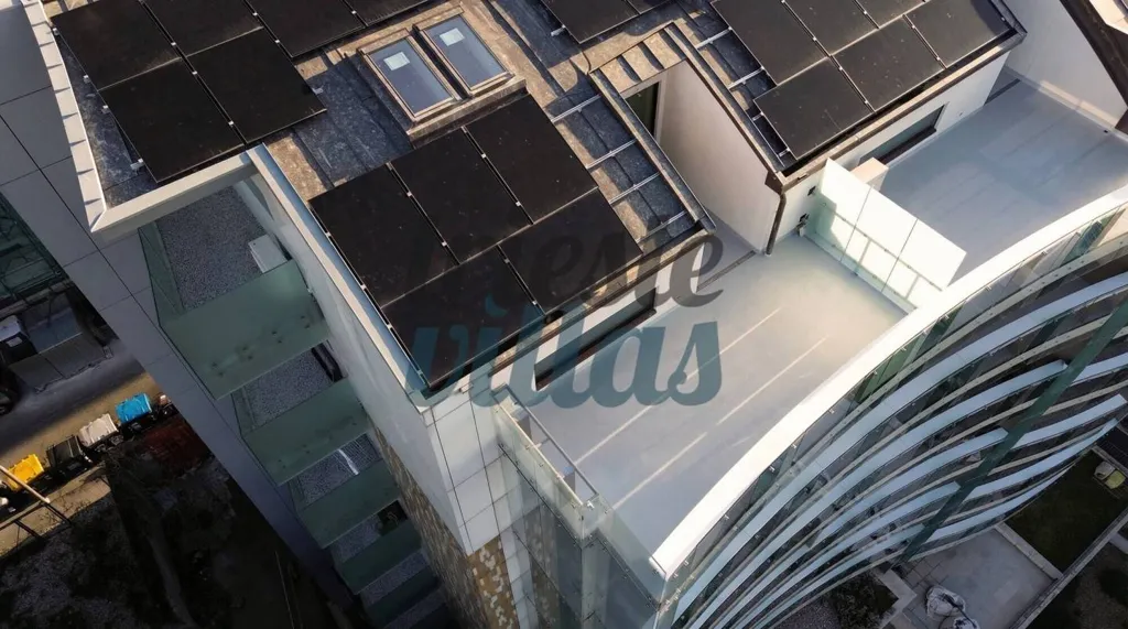 Vista aerea - Duplex Apartment with Sea View in Trieste