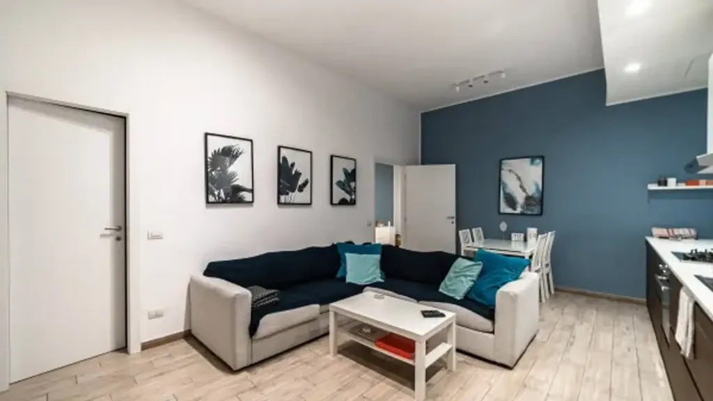 Séjour - Modernised Flat with Balcony in Milan