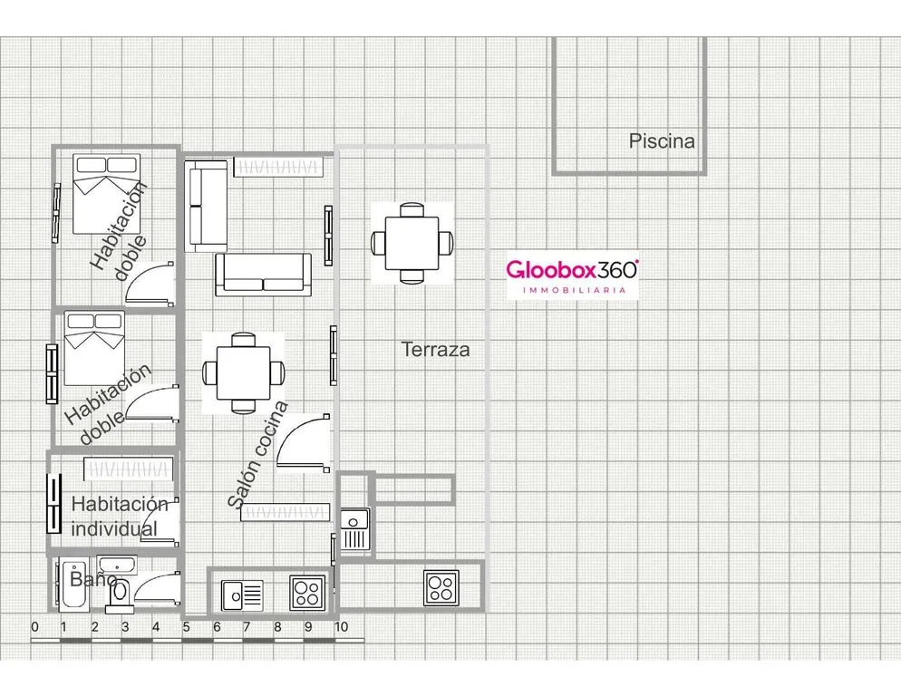 Plan - Rural Farmhouse with Pool in Baix Camp