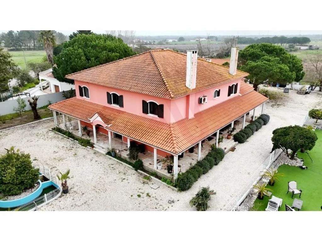 Vue aérienne - Luxury Quinta with Pool in Porto Alto, Samora Correia