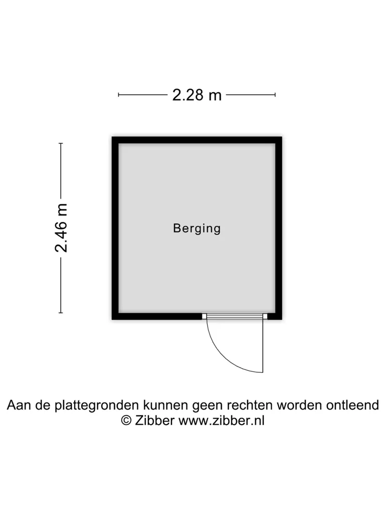 Plan - Modern Apartment with Balcony in Rotterdam