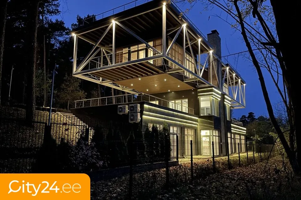 Architectural Gem by the Lake in Latvia