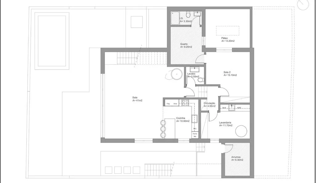 Planimetria - Luxury Villa with Pool in Estoril