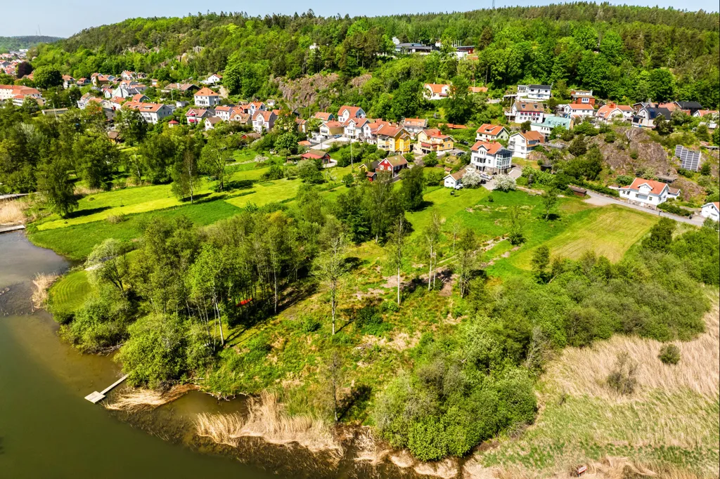 Unique Riverfront Plot with Pier Right in Kungälv