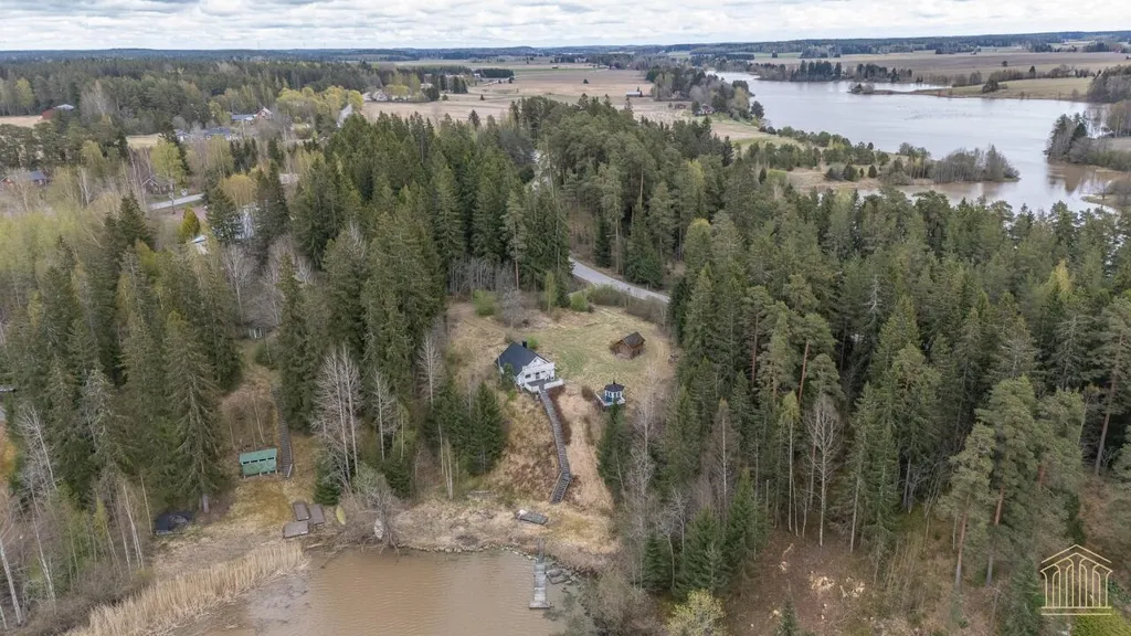 Vista aerea - Cottage with Lake View in Somero