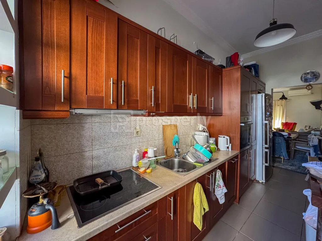 Cuisine - First-Floor Apartment with Green View in Agyia, Patra