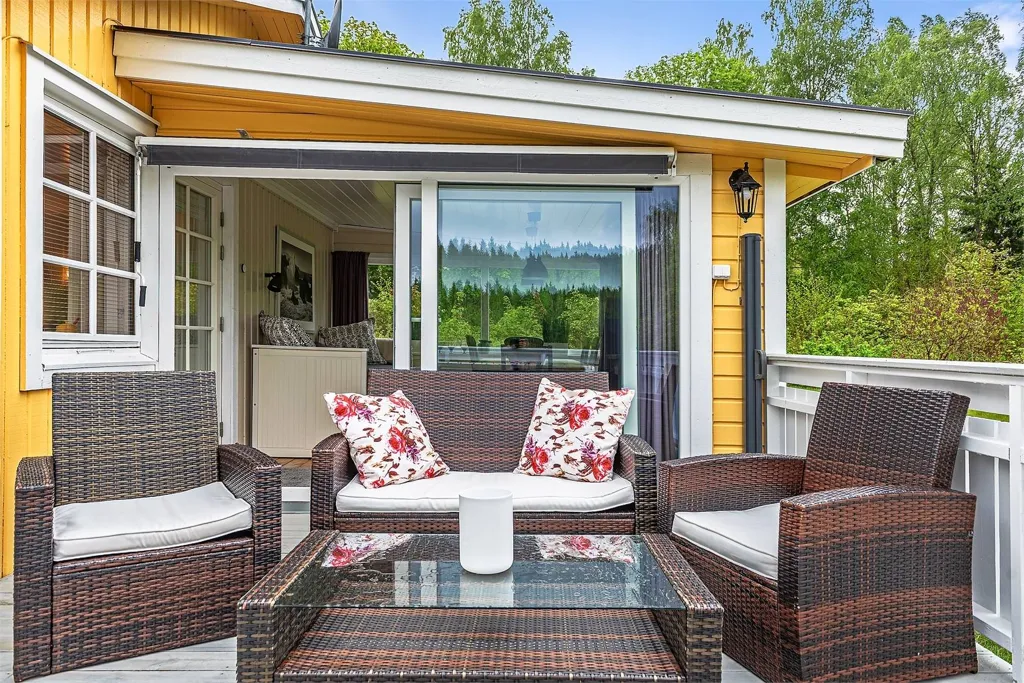 Terrasse - Cottage with Large Garden in Sparsnäs