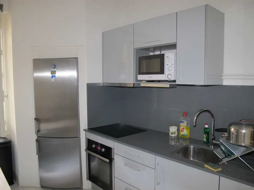 Kitchen - Art-Deco Apartment with High Ceilings in Toulouse