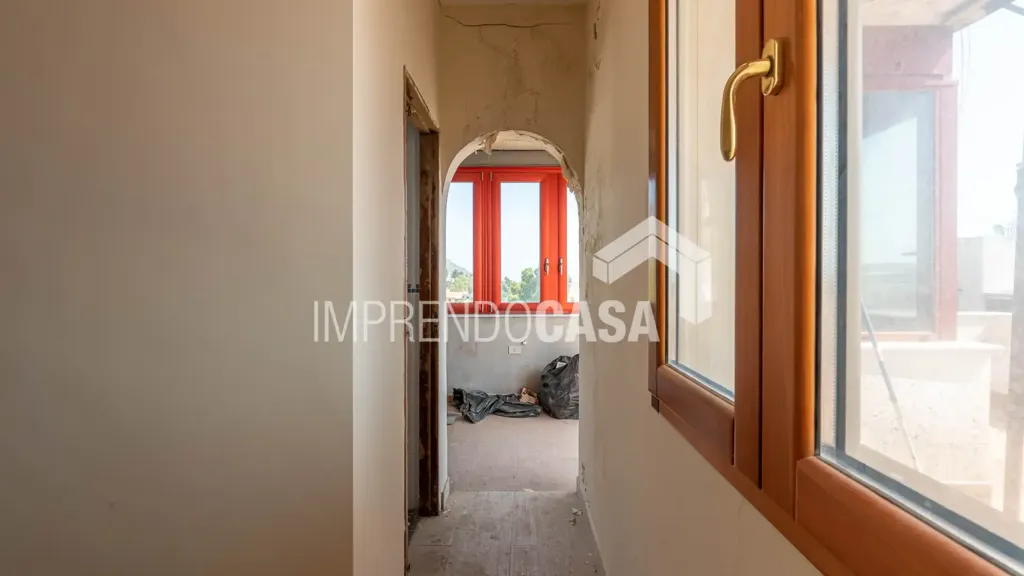 Hallway - Attico with Sea View in Palermo