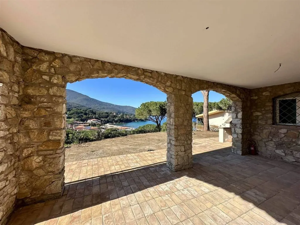 Terrass - Villa with Sea View in Procchio, Marciana