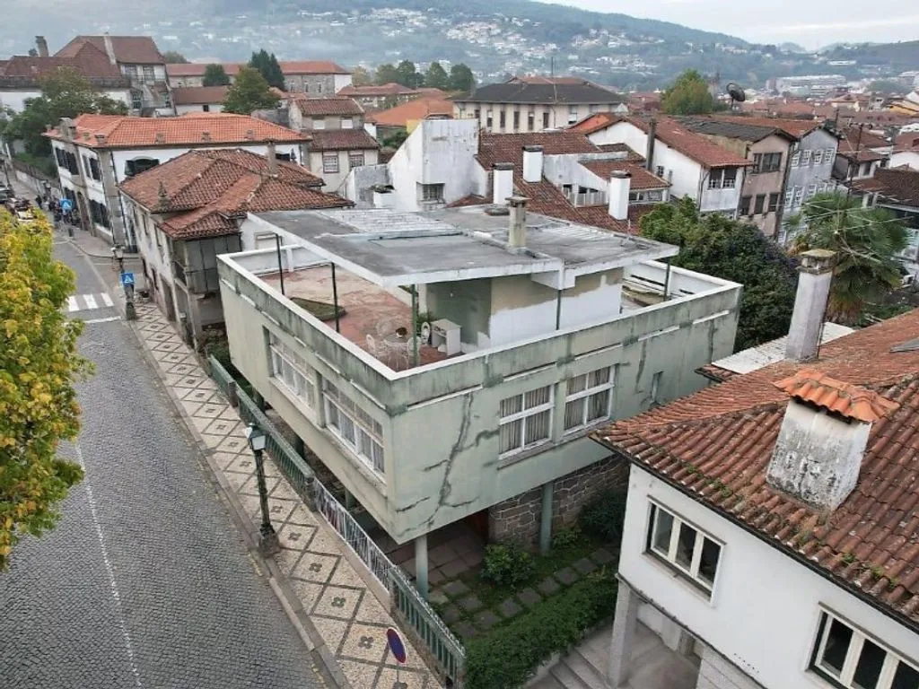 Vue aérienne - Luxury House with 360º View in Guimarães