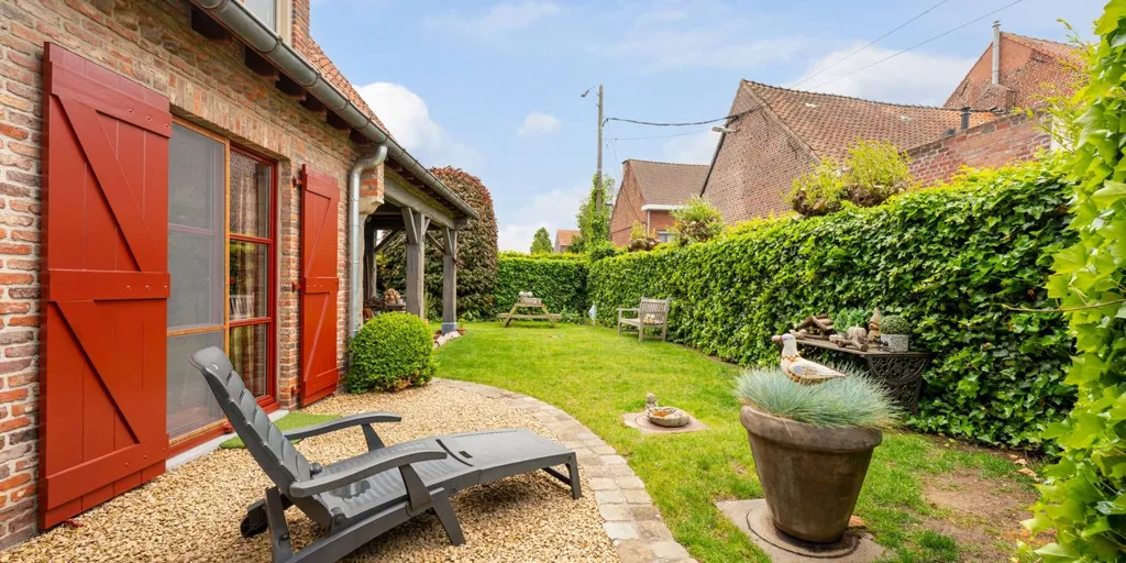 Jardin - Cottage Fermette avec Jardin au Centre de Wevelgem