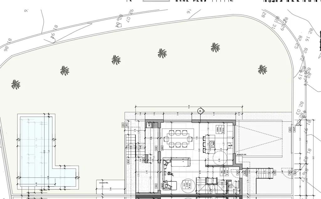 Plan - Luxury House with Pool in Charneca da Caparica