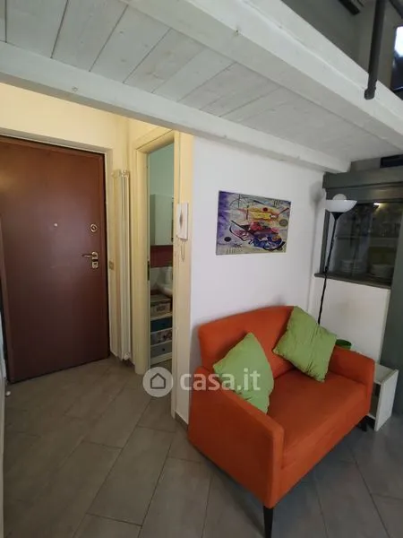Soggiorno - Duplex with Balcony in Palermo