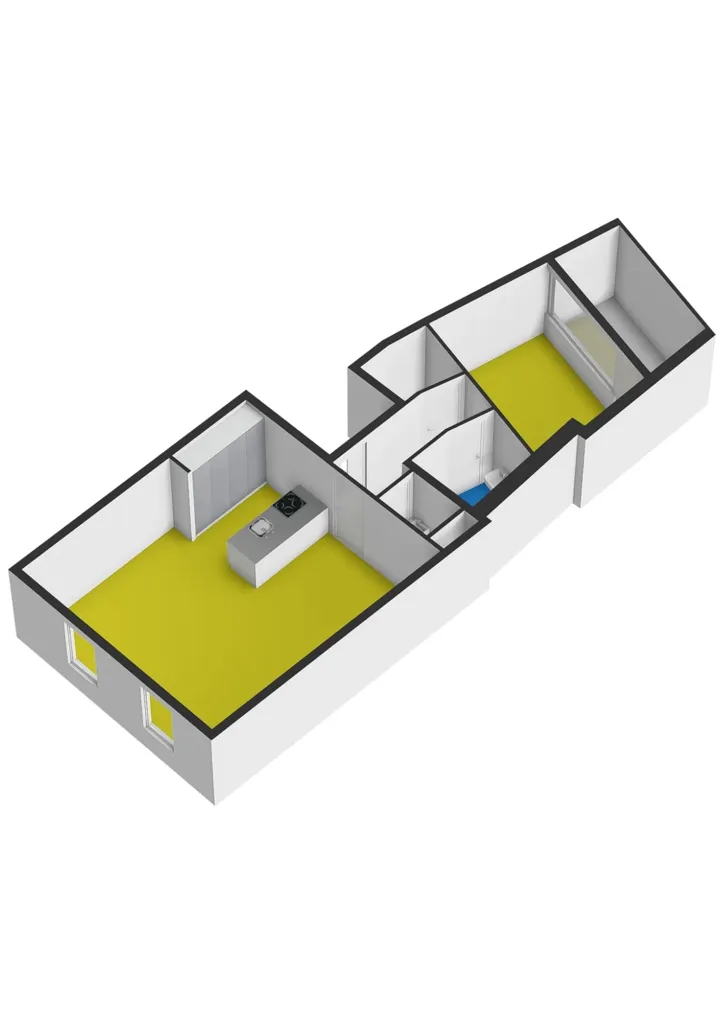 Plaan - Modern Apartment with Balcony in Schinveld