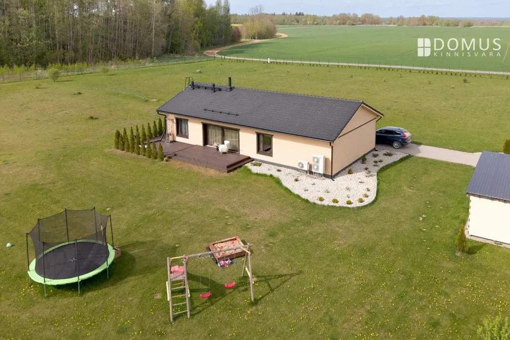 Aerial - Recently Rented Detached House with Garage in Võllinge