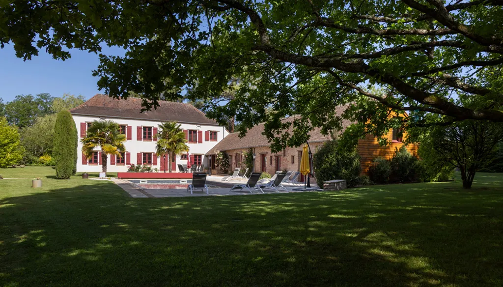 Jardin - Maison de Maître avec Piscine à Lamotte-Beuvron