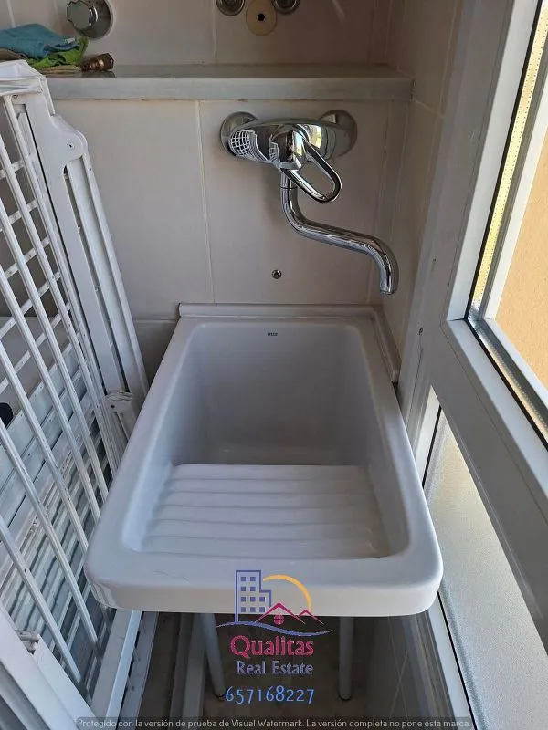Köök - Apartment with Pool in Oliva Nova