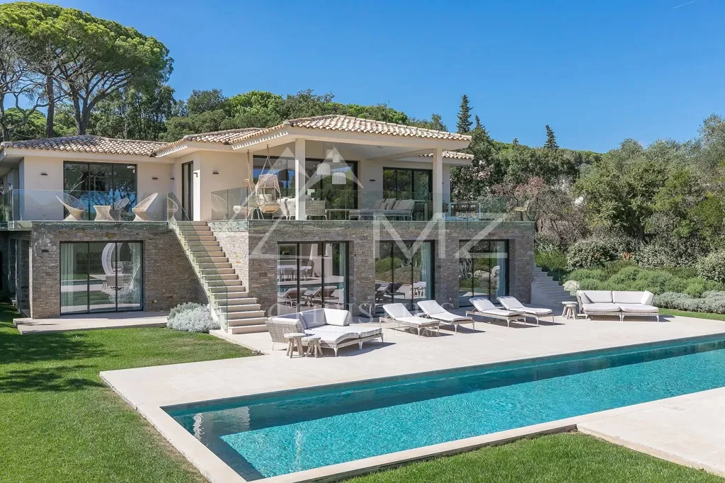 Piscina - Contemporary Villa with Pool in Ramatuelle