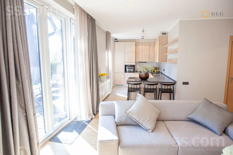 Elutuba - Furnished Apartment with Sea Access in Lielupe