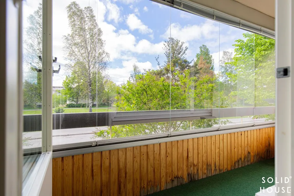 Balcony - Spacious Apartment with Balcony in Laitila