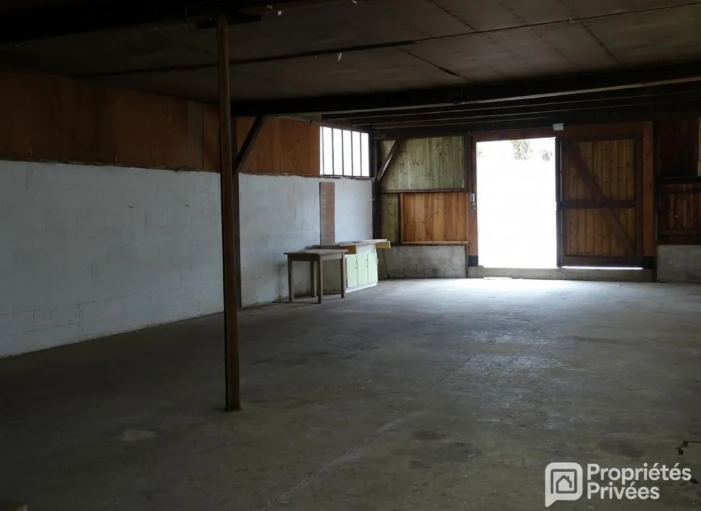 Garage - Village House with Workshop in Perche