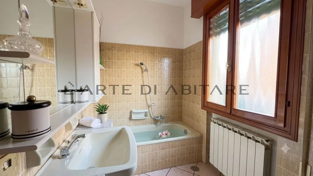 Salles de bain - Apartment with Terrace in Trebaseleghe