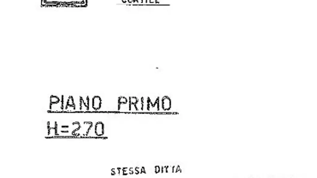 Plan - Rustic House with Panoramic View in San Sebastiano da Po