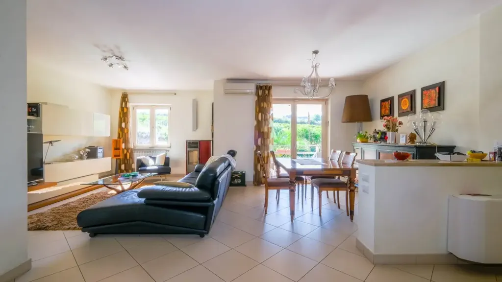 Séjour - Villa with Pool and Garden in Frascati