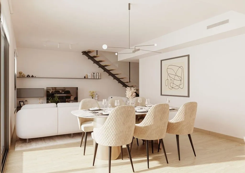 Söögituba - Luxury Penthouse with Sea View in Calpe