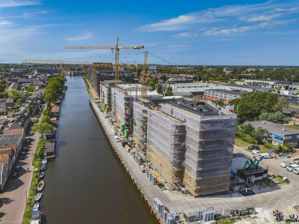 Õhuvaade - Penthouse with Water View in Alkmaar