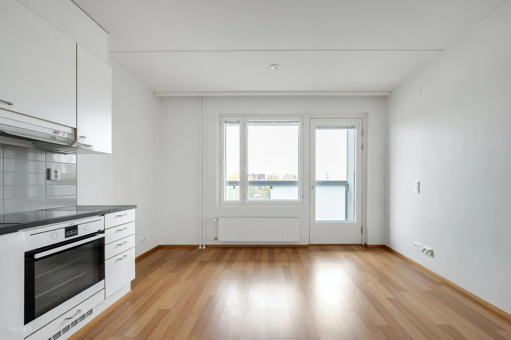 Cuisine - Modern Studio with Glazed Balcony in Espoo