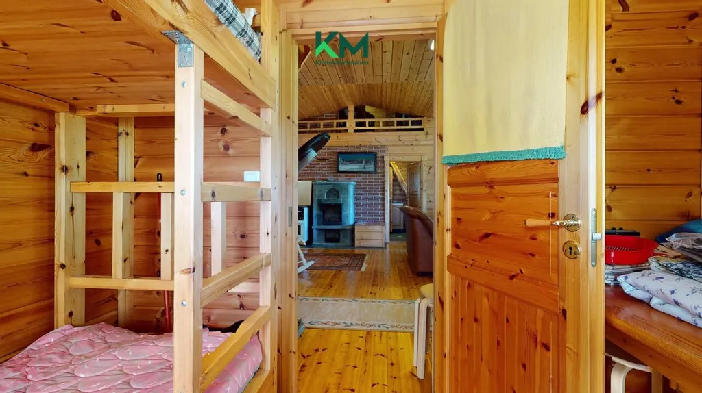 Bedrooms - Cottage with Private Sauna in Maksamaa