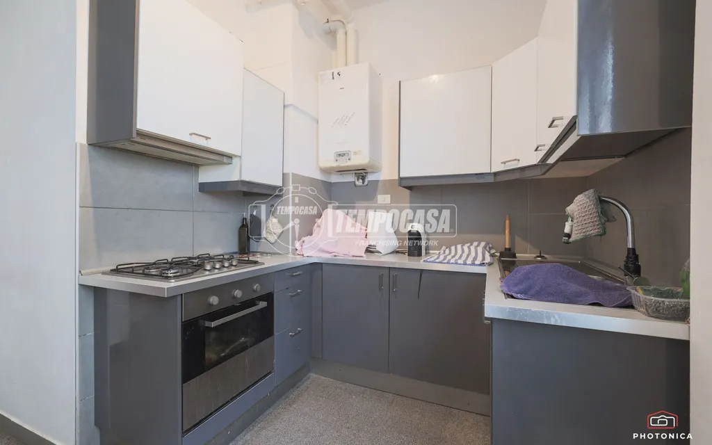 Cuisine - Apartment with Two Parking Spaces near Rimini Beach