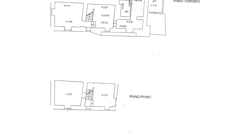 Floor Plan - Terraced House with Garden in Vernio