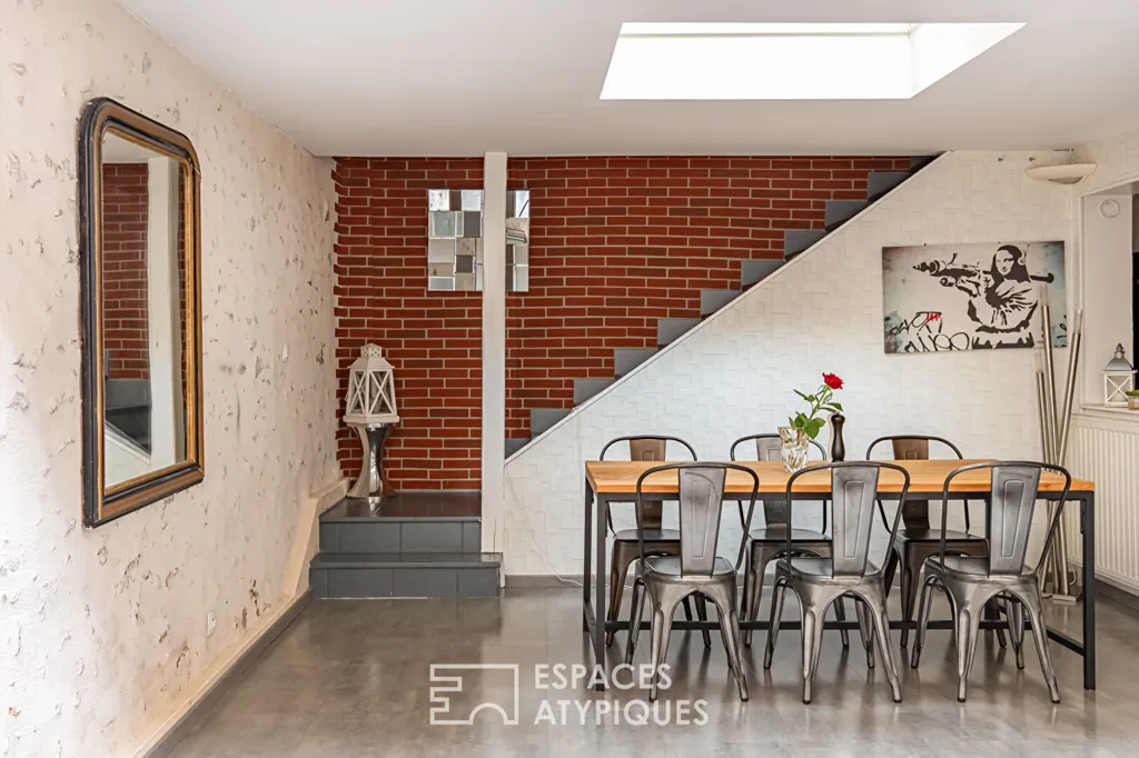 Söögituba - Renovated Loft in Quiet Orgeval