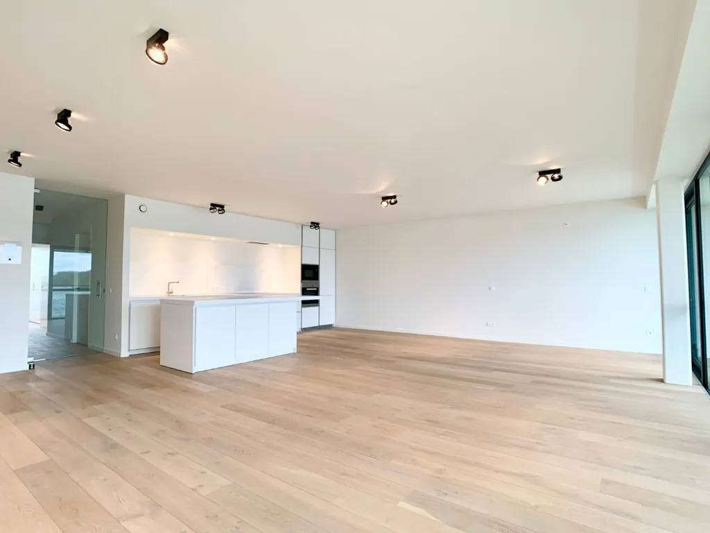 Séjour - Appartement Luxueux avec Vue sur le Lac à Overmere