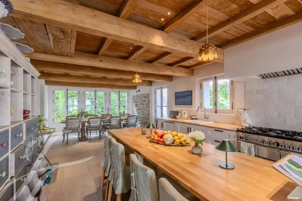 Köök - Luxury Villa with Pool in Cap d'Antibes