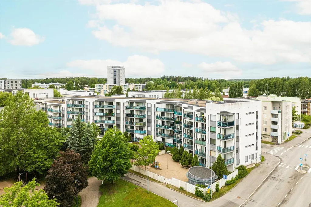 Aerial - Apartment with Balcony in Korso, Vantaa