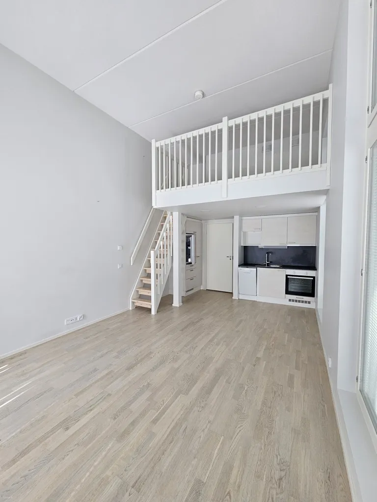 Séjour - Loft-Style Apartment with Balcony in Tampere
