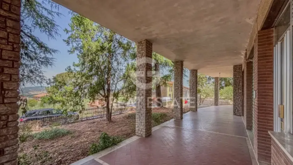 Terrasse - Villa with Panoramic View near Lake, Piegaro