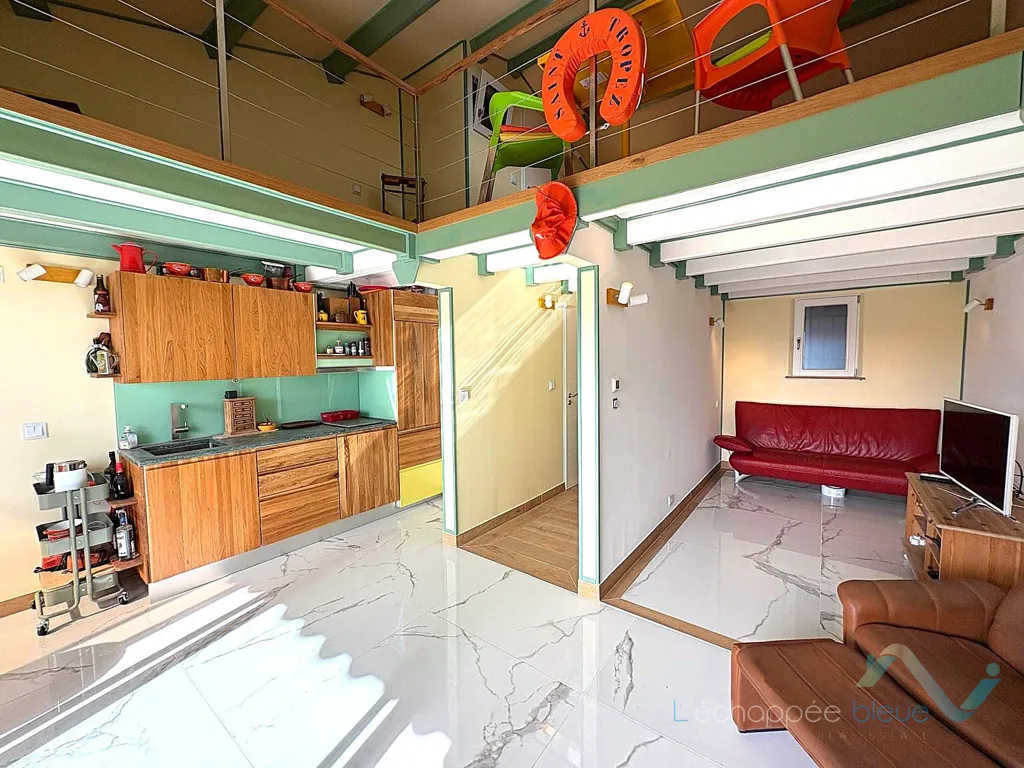 Séjour - Appartement T3 avec Terrasse à Gassin