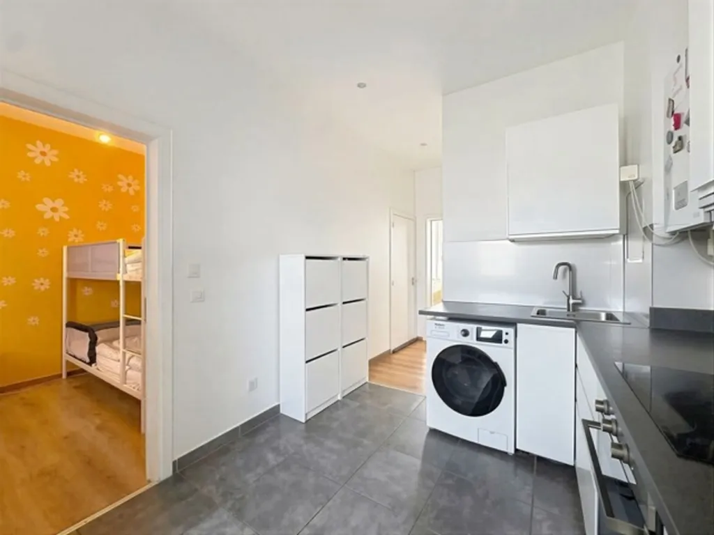 Cucina - Renovated 1-Bedroom Flat with Cellar in Anderlecht