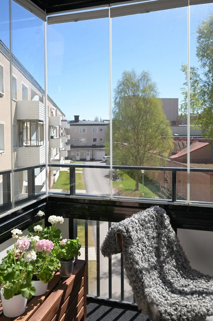 Rõdu - Apartment with Balcony in Umeå Centre