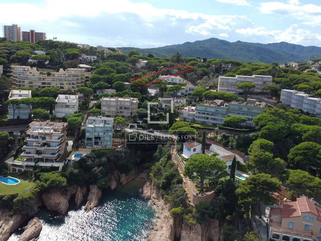 Õhuvaade - Building Plot with Beach Proximity in Sant Feliu de Guíxols
