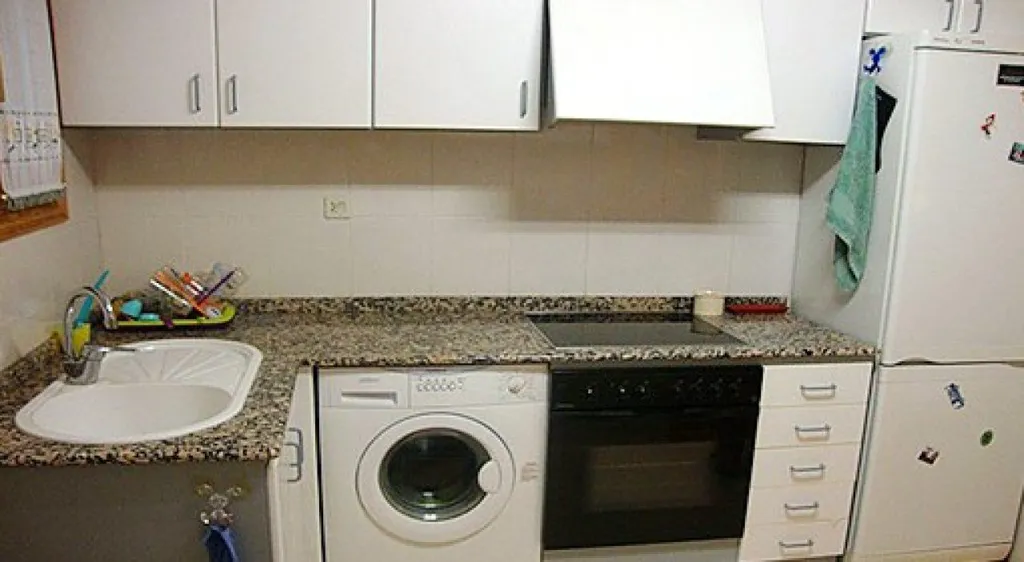 Kitchen - Ground Floor Apartment with Parking in Almansa