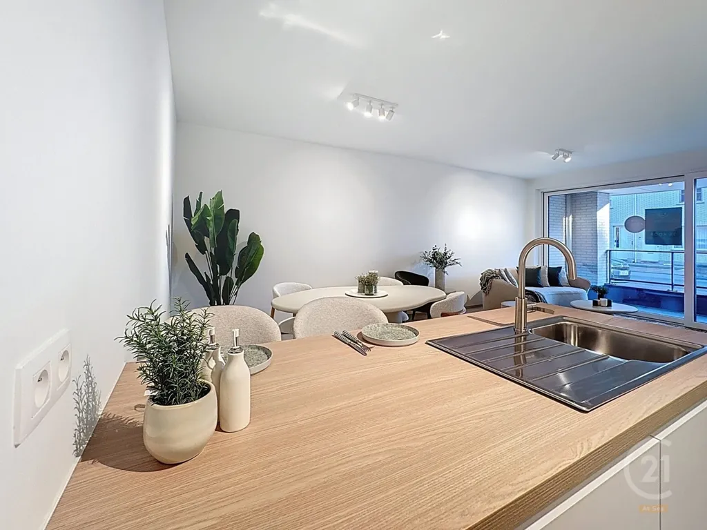 Köök - New Build Apartment with Sea View in Middelkerke