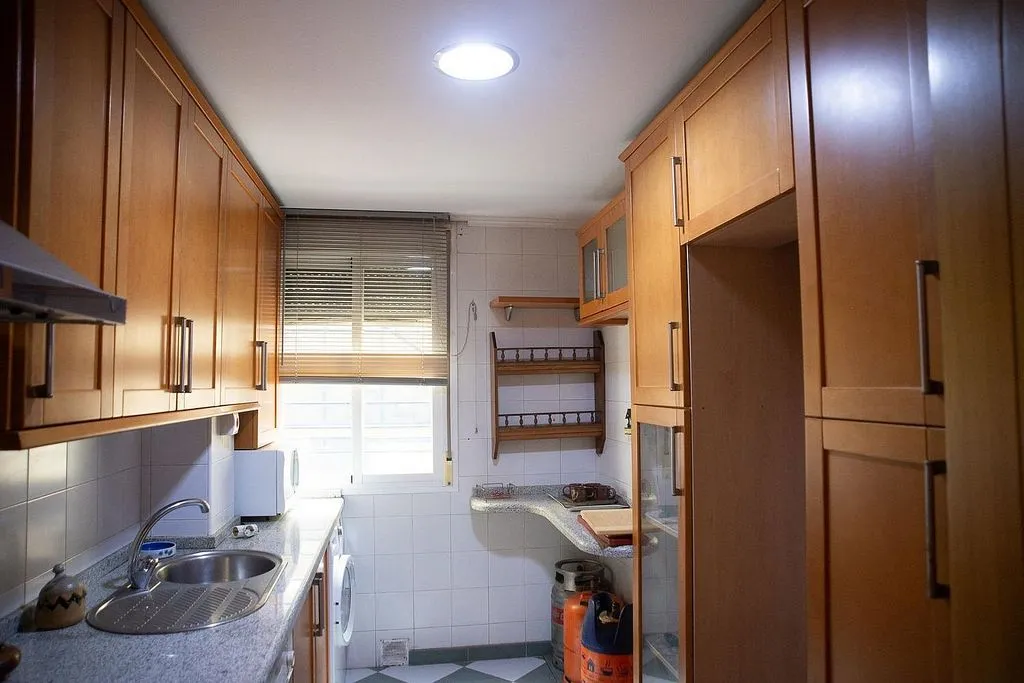 Köök - Apartment with Air Conditioning in Camas