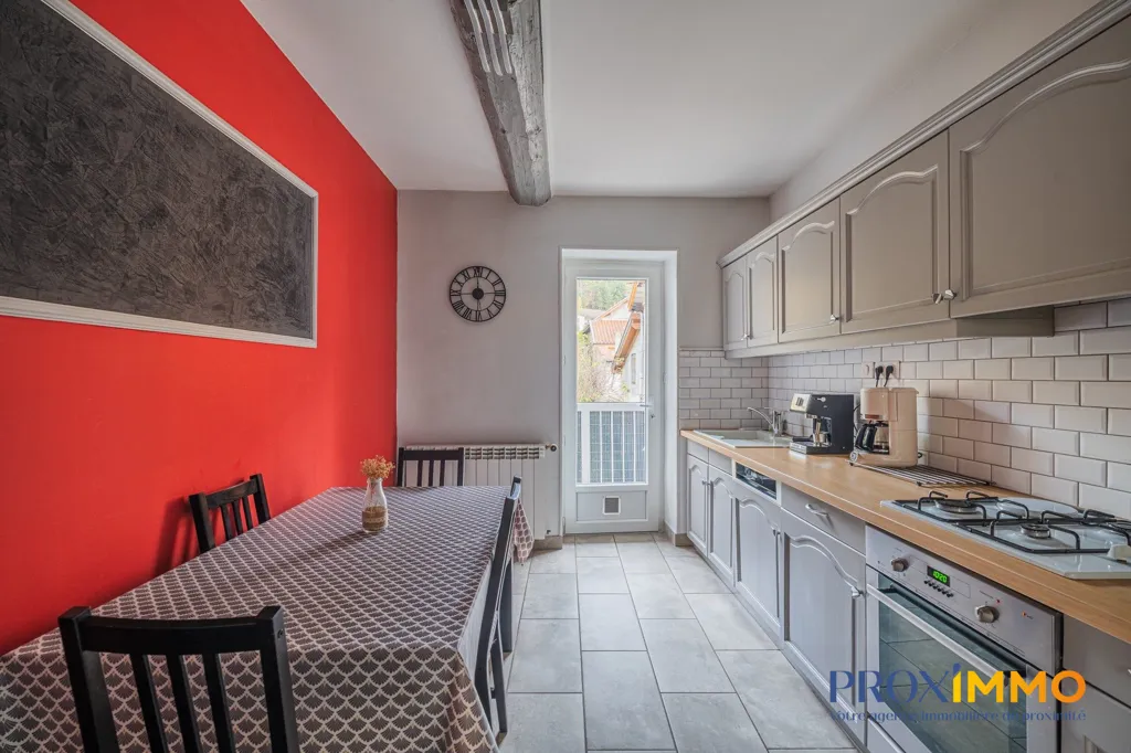 Kitchen - Flat with Terrace in Central Voiron