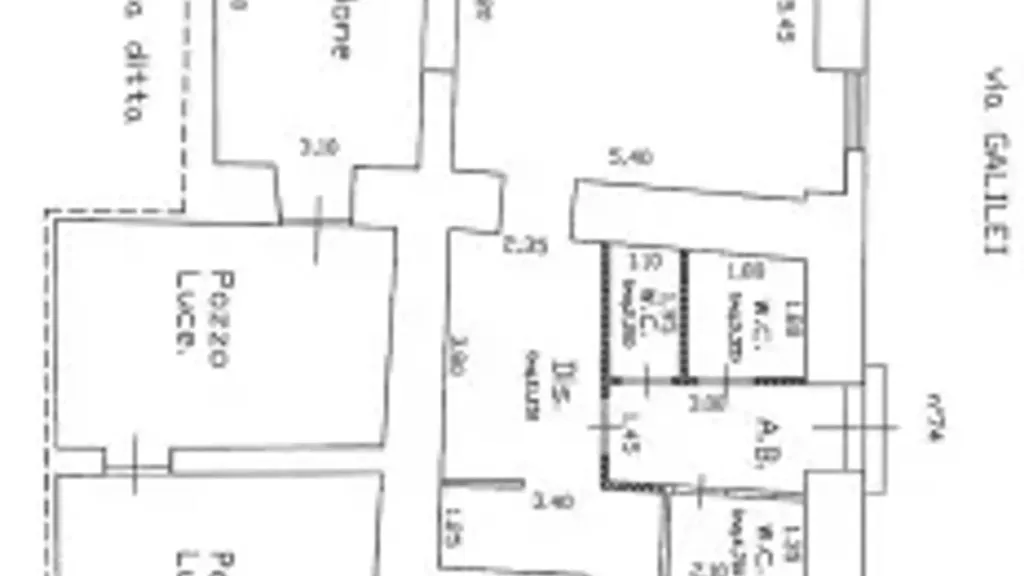Plaan - Terraced House with Commercial Space in Canicattì